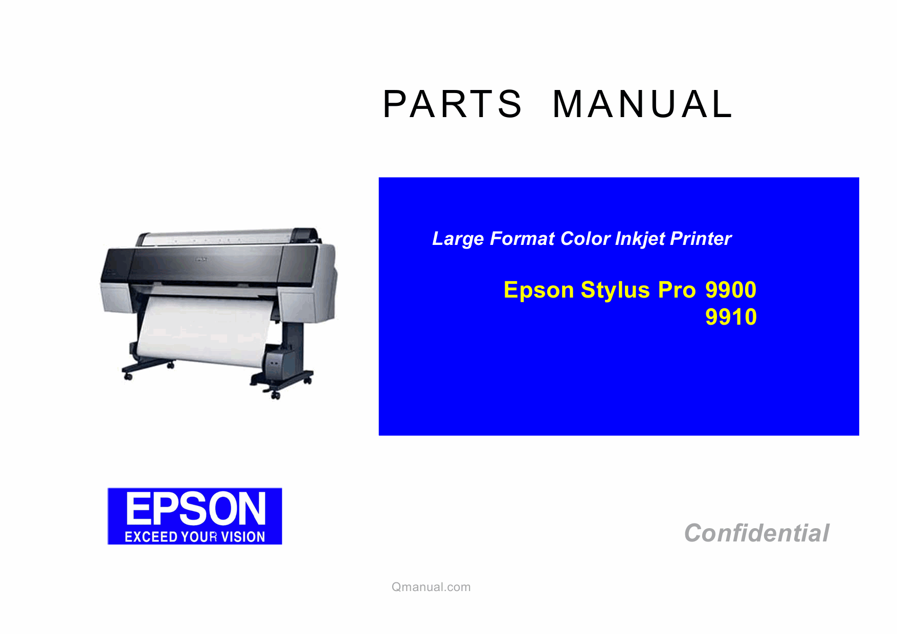 EPSON StylusPro 9900 9910 Parts Manual-1